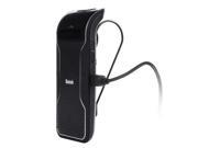 Wireless Bluetooth headset Visor Car Speaker for iPhone Samsung HTC and all other cellular Black