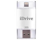 THZY 32GB IDrive Flash Drive External Memory U Disk IReader 2 in 1 for Mac Ipad Ipod Computer Iphone 6 plus 6s