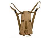 THZY 3L Hydration System Water Bag Backpack Pouch Bladder Climbing Hikeing Survival Tan
