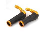 THZY Pair Handlebar Punos Rubber Horn for Bike Bicycle Cycling Color Black