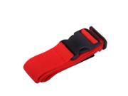 Long luggage stuffed seat belt luggage belt Red