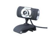 USB 2.0 50.0 M HD Webcam Cam Webcam with microphone MIC for PC notebook black
