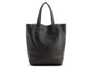 New Vintage Crocodile Pattern Faux Leather Simple Women Tote Shoulder Bag Black