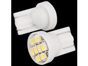 SODIAL 10X T10 194 168 Lamp Bulb 8 LED White For Car