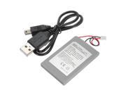 THZY 1800mAh Spare replacement battery for SONY PS3 Controller Controller USB charging Cable