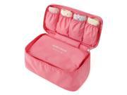 Travel Cosmetic Make Up Toiletry Holder Beauty Wash Organizer Storage Purse Bag Monopoly Pouch Pink