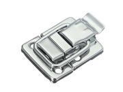 Metal snap finish Suitcase suitcase lock 30x43mm Silver