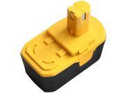 THZY 2.0Ah 18V Battery BPP 1815 BPP 1817M BPP 1820 for Ryobi ONE Plus 1322401 18 VOLT Yellow Black