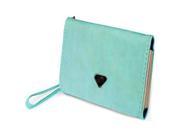 Multifunction Clutch Wallet Zip Bag Phone Case For iPhone 4 4S 5 5S Galaxy S2 S3 HOT SALE Green