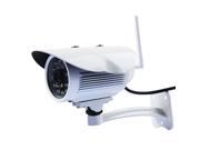 Wireless IP Surveillance Camera with IR cut filter and P2P function outdoor network camera White