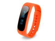 E02 Fitness intelligent Bluetooth bracelet orange
