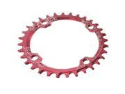 THZY SNAIL Single Tooth Narrow Wide Bike MTB Chainring 104BCD RED 36T