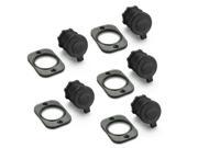 THZY 5PCS socket lighter waterproof DC 12V for motorcycle GPS MP3 car charge
