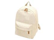 SODIAL Korean lace hollow casual canvas student school bag