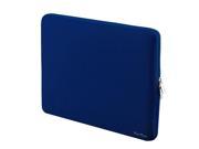 LSS Portable Laptop Bag Huelsen Pocket Soft Cover Smells for MacBook Air Ultra book Portable Notebook 11 inch 11 11.6 Dark blue
