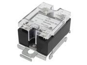THZY RUIKE lyhpcom DC to AC DIN Rail Mount Covered Solid State Relay SSR 25DA 25A 3 32V DC 24 480V AC
