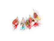 THZY 5pcs Fishing Lure Spoons Spoon Swimmer Fish Lure for Fishing