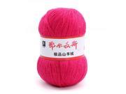 SODIAL ERDOS Generic 10 x luxurious Cashmere Reiner Mongolian cashmere wool knitting yarn 50g rose red
