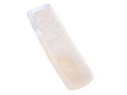 Protective Silicone Case Skin Cover for the TV Air Condition remote control White 21cm