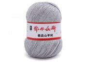 SODIAL ERDOS Generic 1 x luxurious Cashmere Reiner Mongolian cashmere wool knitting yarn 50g Light gray SODIAL ERDOS Generic 1 x luxurious Cashmere Reiner Mongolian cashmere wool knitting yarn 50g Light gray