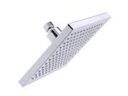 THZY Square 3 Colors Changing LED Temperature Sensor Shower Head Water Sprinkler