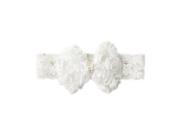 Baby Hair band hair accessories for children baby hair ornaments band white