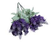 Artificial flowers artificial flowers lavender silky bouquet silk flowers Decorative flowers dark violet