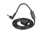 D Tap 2 Pin Male Connector to DC Plug Power Cord Cable BMCC BMPC DSLR Rig P7B7