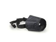 Muzzle Grating Adjustable nylon Black For Dog Training 8cm Size 3