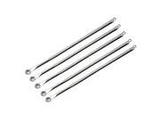 5pcs Blackhead Comedone Acne Pimple Blemish Extractor Remover Stainless Needles Silver