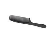 Comb Hairdresser High Gloss Carbon Fiber 19x3.3cm Black