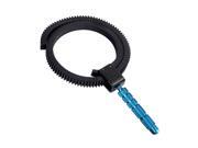 Rubber Follow Focus ring gear belt with plug in aluminum alloy for SLR cameras digital DSLR Camcorder Camera Rubber Follow Focus ring gear belt with plug in aluminum alloy for SLR cameras digital DSLR Camcorder Camera