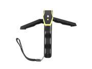 2 in 1 Mini Portable Folding Table top Tripod Stand Handheld Grip for GoPro Hero 4 3 3 2 1 DC DSLR SLR Camera and Smartphone Yellow