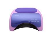 110 220V 48W Professional CCFL LED UV Lamp Beauty Salon Nail Dryer with timer setting automatic induction purple