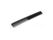 Carbon fiber barber comb in high gloss 18 2x3cm Black