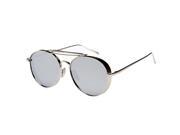Vintage Steampunk polarized sunglasses Silver