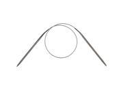 SODIAL 11 pcs 65 cm Chinese Size 6 16 Stainless Steel Circular Knitting Needles 1.5mm 5.0mm