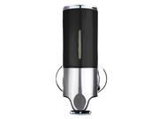 THZY 500 ML Stainless Soap Dispenser Manual Wall Kitchen Bathroom Shower Liquid Black