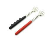 SODIAL Eagle Claw Paw Telescopic Ultimate Stainless Back Scratcher Extend