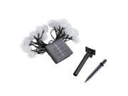 THZY Solar Powered Christmas Decoration Lights LED Solar Light Fairy for Outdoor indoor Gardens Houses Patio Porch Lawn Wedding Christmas Party Chuzzle