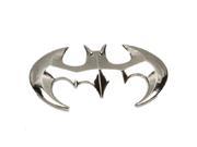 SODIAL Car styling Stereoscopic metal Bat car stickers car styling Silver