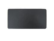 SODIAL Auto Car Dashboard Mini Checked Print Black Rubber Nonslip Pad