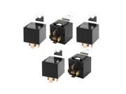 SODIAL 5 Pcs Vehicle Car Auto Relay Switch Power 5 Pin 24 Volts 40 Amp