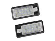 SODIAL 2x 18 LED License Number Plate Light Lamp For Audi A3 S3 A4 S4 B6 A6 S6 A8 S8 Q7