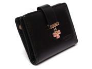 SODIAL PRETTYZYS ladies purse purse wallet wallet wallet Wallet Purse Black