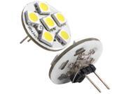 SODIAL 6 SMD LED Lamp G4 12V DC Spot Light Bulb Warm White