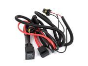 SODIAL Xenon HID Conversion Relay Wiring Harness H11 9005 9006 12V 40A