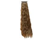 SODIAL New Women Girls Cute Synthetic Long Wavy Ponytail Lovely Hair Extensions Flaxen