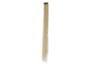SODIAL 1 Pcs Clip Straight Hair Extensions Hair Piece Off white