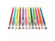 SODIAL Mixed color Lovely 0.5mm Rollerball Gel Pens Fine Point Pens Stationery Writing